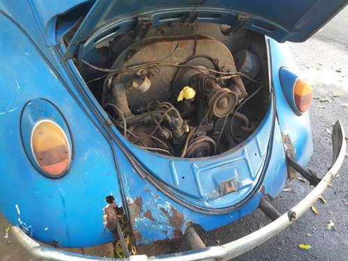Imagem 7 de 14 de Vw Fusca 66 Motor 1300cc Com Doucmentação E Estrutura Boa