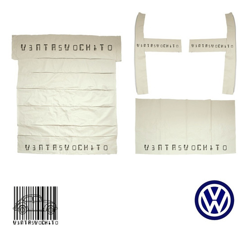 Cielo Toldo Vestidura Vocho Sedan Vw Tipo Original Agencia B