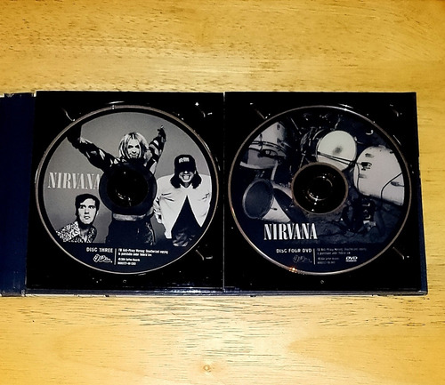 Nirvana With The Lights Out Boxset Cd Dvd Box Set Grunge (Usado)