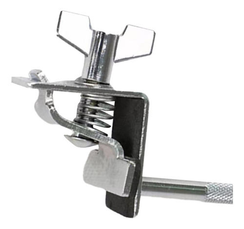 Durable Bass Drum Cowbell Holder Abrazadera Revestimiento De