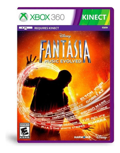 Juego Kinect Fantasia Music Evolved Xbox 360 Original