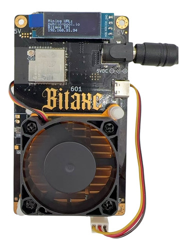 Bitaxe Gamma 601 Miner Bm1370 Asic Chip Bitcoin De 1,2 Th/s