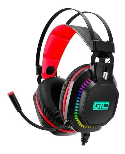 Auricular Gamer Headset C/luz Led Play To Win Gtc Hsg-606