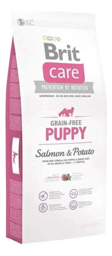 Alimento Brit Care Hypoallergenic Puppy para perro cachorro todos los tamaños sabor salmón y papa en bolsa de 1kg