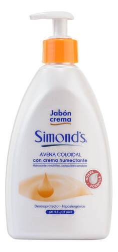 Jabón Avena Coloidal Ph5,5  500ml