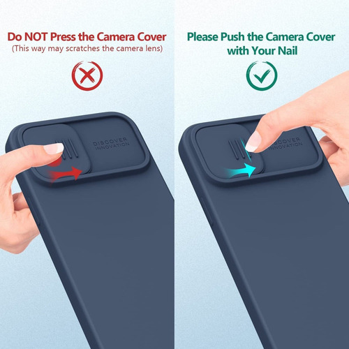 Magsafe Nillkin Camshield Funda Sedosa Para iPhone 14