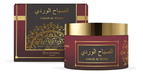 Creme Hidratante Corporal Body Cream Sabah Al Ward 200g | MercadoLivre