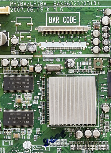 Placa Principal Tv Lg 32lb9rta 42lb9rtb Eax36023203(0) (Usado)