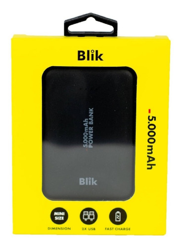 Batería Externa Power Bank Blik 5.000mah