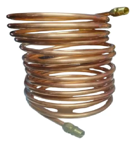 comprar 7,5 Mt Serpentina Cobre 10mm 3u002F8 X1u002F2 P Chamine Fogo A Lenha