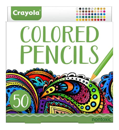 Lápices De Colores Crayola, Colorear Para Adultos, Actividad