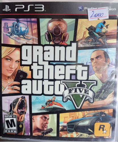 Grand Theft Auto V Standard Edition Rockstargames Ps3 Físico