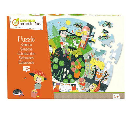 Puzzle Las 4 Estaciones - Avenue Mandarine