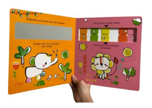 Set De 2 Libros: Deslizo Y Aprendo Los Colores Y Los Números