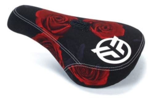 Asiento Para Bicicleta De Bmx Federal Mid Logo Red Roses Fat