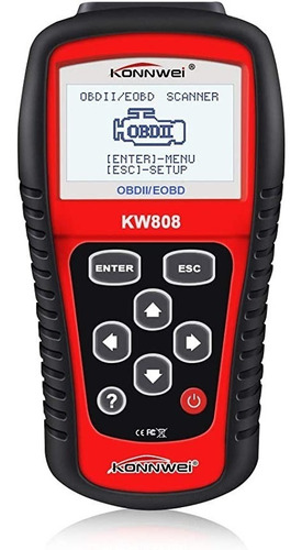 Konnwei Kw808 - Lector De Código Obdii Automático