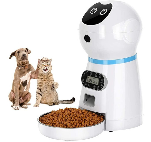 Dispensador Comida Para Animales Automático Covono 3.5l 