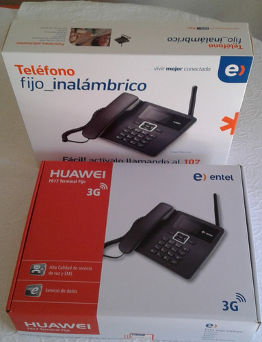 Teléfono Fijo Inalámbrico Huawei F617, Entel, Nuevo