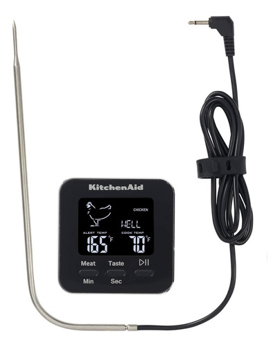 Termómetro Kitchenaid Kq906 Con Sonda Programable De -40 °c