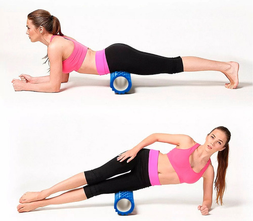 Imagen 5 de 8 de Rolo Sensitivo Rodillo 33 Cms Pilates Fitness Entrenamiento