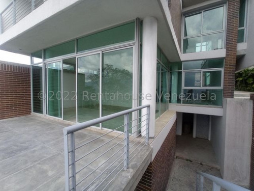 Imagen 3 de 21 de Espectacular Townhouse En Obra Gris Con Vista Al Avila Ubicado En Alto Hatillo 22-21661