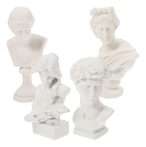 Esculturas Griegas En Miniatura, 4 Piezas