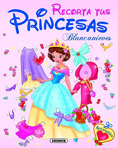 blancanieves -recorta tus princesas-, de Susaeta Ediciones. Editorial susaeta ediciones s a, tapa blanda en español, 2023