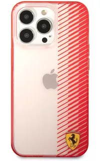 Funda Protector Ferrari Rojo Para iPhone 13 Pro Max
