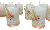 Comprar Velas Personalizadas Para 15 Años, Bodas, Eventos