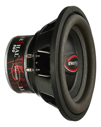 Alto Falante Lethal 500 10 Pol 4 Ohms 500w Shocker Cor Preto