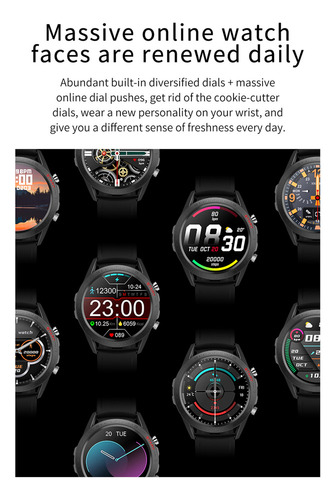 Reloj Deportivo V20:1,32 Pulgadas Ips, Cuerpo Metálico, Ip68