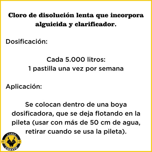 Imagen 4 de 10 de Kit Pastillas Boya Nataclor Pelopincho Pileta Lona Cloro