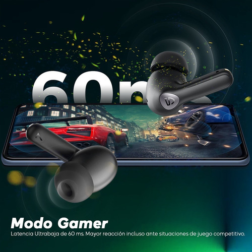 Imagen 6 de 8 de Auriculares Inalámbricos Soundpeats Air 3 Pro Bluetooth