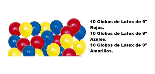 Kit Set Globos Decoración Fiesta Cumpleaños Plim Plim Payaso