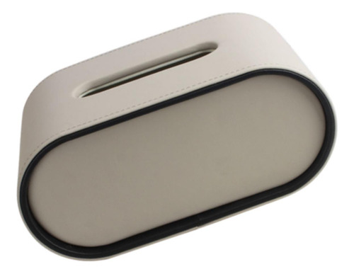 Funda Para Caja De Pañuelos, Organizador Decorativo, Gris