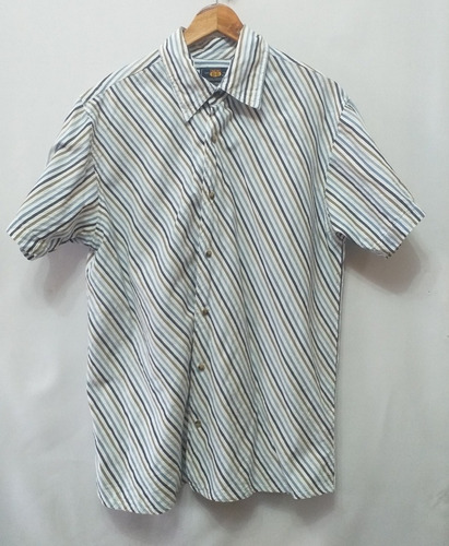 Camisa Hombre Talle L De Route 66 De 100% Algodón, Cataleya (Usado)