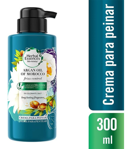 Imagen 1 de 1 de Crema Para Peinar Herbal Essences Argan Oil Of Morocco 300ml
