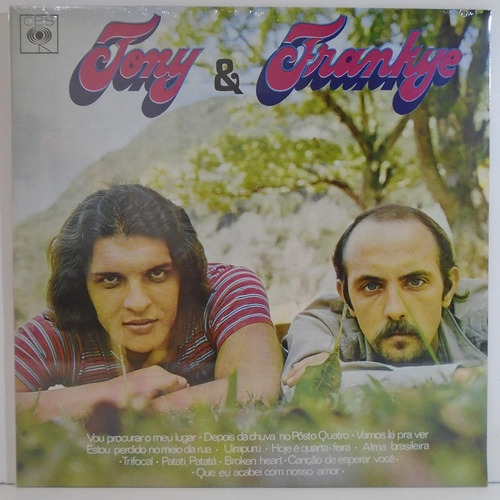 Tony E Frankye 1971 Lp Reedição Raul Seixas Tim Maia Groovie