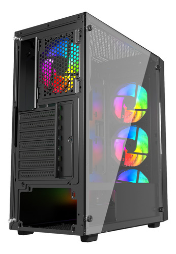 Gabinete Newgen Titanium 01 Mesh Atx (4 Fans Argb)
