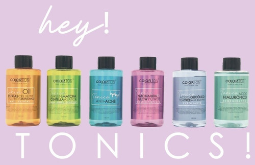 Imagen 2 de 9 de Kit Cuidado Facial Colorton Tonicos Colorton Skin Care