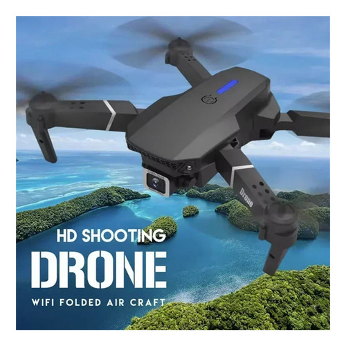 Dron E88pro Rc 4k Profesional Con Gran Angular De 1080p,wifi