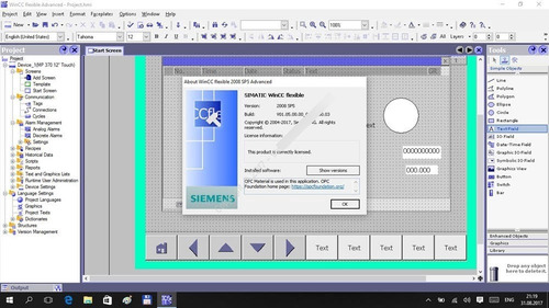 Wincc Flexible 2008 - Sp5 + Runtime P/ Win 7 E 10 C/ Licença
