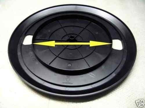 Correia De Toca Disco Vinil 23 Cm Prato 14 A 15 Cm Diametro