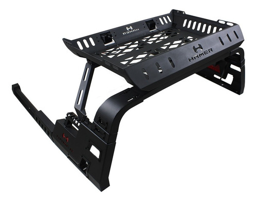 Roll Bar Para Np300/frontier Con Canastilla Y Luz Trasera