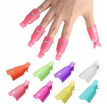 Comprar 10 Broches Removedores Sujetadores Esmalte Semipermanente 