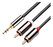 Comprar Cable De Audio 3,5mm Jack Plug Macho A 2 Rca Macho Aux