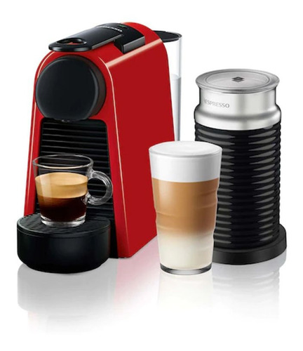 Cafetera Nespresso Essenza Minired A3nd30/616365 + Aeroccino