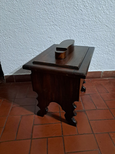 Mueble Cajón Botinero Lustra Botas Antiguo Amarillo (Usado)