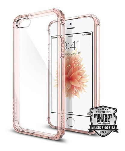 Funda Spigen De Lujo Crystal Shell iPhone 5 | 5s | Se