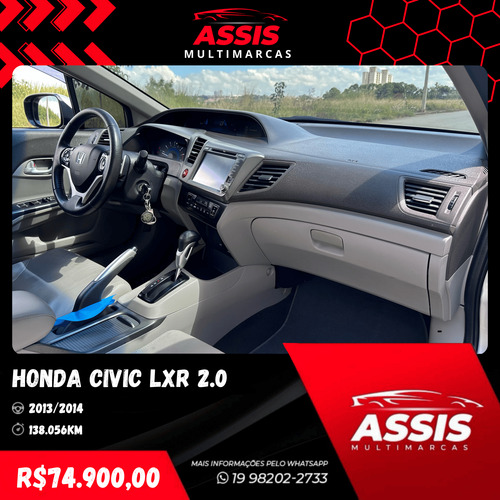 Honda Civic 2.0 Lxr Flex Aut. 4p